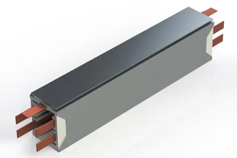 三相铝合金外壳照明母线